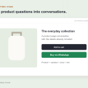 Illustrative WooCrafters messaging interface concept